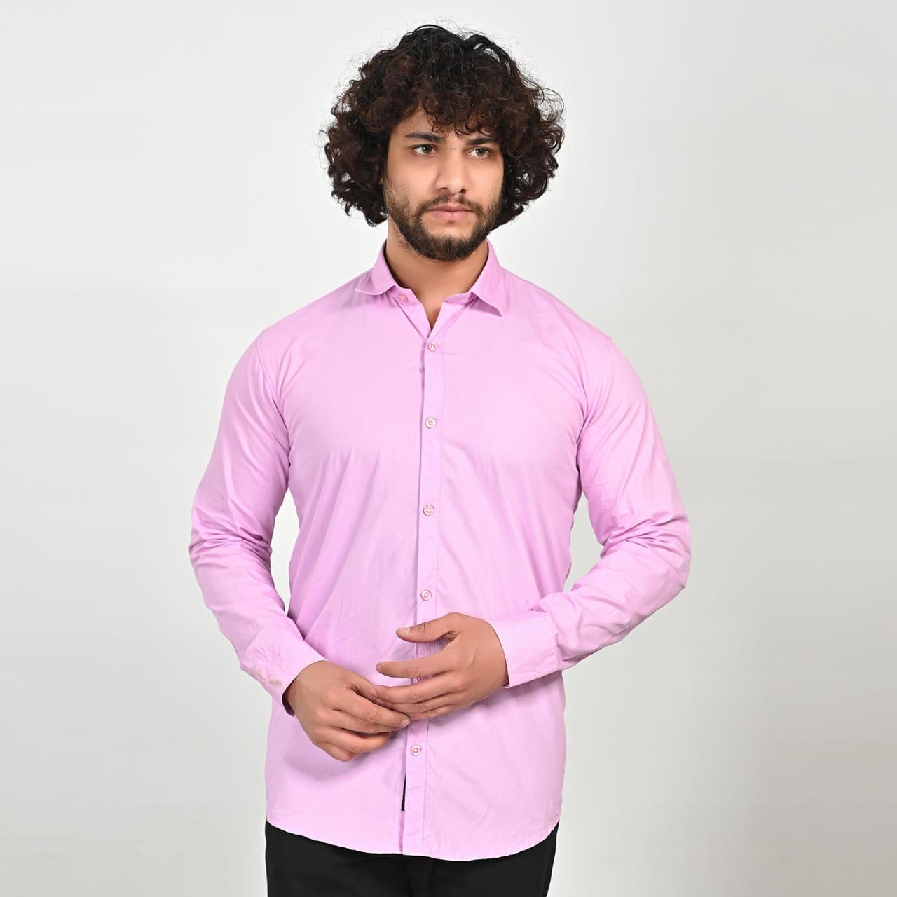 FORMAL MEN SHIRTS PINK 